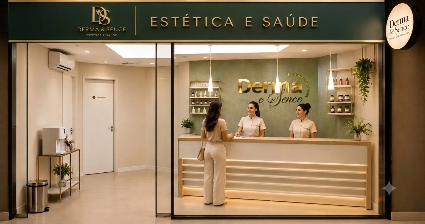 Recepção Derma e Sence